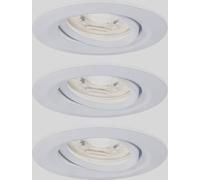 Paulmann 94293 EBL Nova mini Coin Luminaire à LED encastrable jeu de 3 4 W blanc