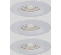 Paulmann 94299 EBL Nova mini Coin Luminaire à LED encastrable jeu de 3 4 W blanc