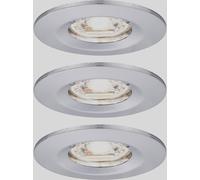 Paulmann 94303 EBL Nova mini Coin Luminaire à LED encastrable jeu de 3 4 W chrome