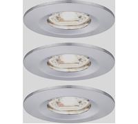 Paulmann 94303 EBL Nova mini Coin Luminaire à LED encastrable jeu de 3 LED 4 W chrome