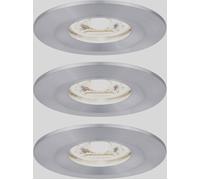 Paulmann 94305 EBL Nova mini Coin Luminaire à LED encastrable jeu de 3 4 W aluminium