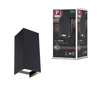 Paulmann Applique murale extérieure LED Flame 94326 2x2,8 W Anthracite