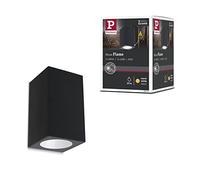 Paulmann 94327 luminaire d'extérieur LED appliques d'extérieur Flame IP44 Blanc chaud carré incl. 1x3,8 watts éclairage extérieur Anthracite lampe d'extérieur aluminium lampe de jardin 3000 K