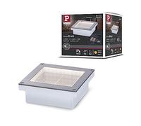 Paulmann Lampe encastrée au sol Brick 94336 1x0,8 W avec détecteur de mouvement IP67 230V Gris