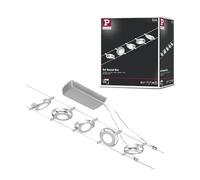 Paulmann 94414 Système complet d'éclairage sur câble LED intégrée LED chrome (mat)