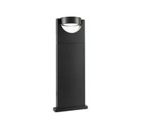 Paulmann 94407 luminaire d'extérieur LED borne lumineuse Swivea avec tête de luminaire à cardan pivotant à 360° IP44 incl. 1x8W lampe d'ext. 3000K