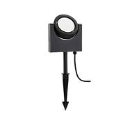 Paulmann 94408 luminaire d'extérieur LED spot Swivea avec tête de luminaire à cardan pivotant à 360° IP44 incl. 1x8W lampe d'ext. 3000K, Anthracite