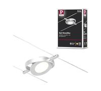 Paulmann Spot sur câble RoundMac – LED 4,5 W 3000 K Chrome mat, extensible