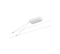 Paulmann 94429 CorDuo Set de base Système de Câbles Salt DC 60 watt max. Éclairage Extensible Blanc Mat Câble Métallique Matière Plastique Système de Câbles sans Ampoules