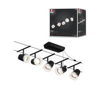 Système Câble Corduo Kit Cone Gu5,3 Max5x10w 230/12v Cc 60va Plastique/Noir