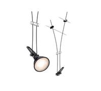 Paulmann Lampe pour suspension sur câble BT GU5.3 noir (mat)