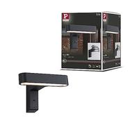 Paulmann 94548 luminaire d'extérieur LED applique Ito horizontal IP44 227x159 mm détecteur de mouvement 65° 1x6W Outdoor Anthracite Métal 3000K