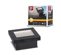 Paulmann 94578 Domenic Lampe solaire encastrable CEE: A (A - G) 0.1 W blanc chaud noir