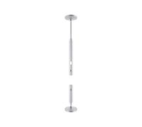 CorDuo Kit de montage de système câbles Connexion murale Chrome mat Chrome mat G