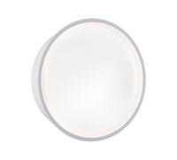 Paulmann Applique murale extérieure Platomo – LED IP44 14,5W 3000K Rond 180mm Blanc