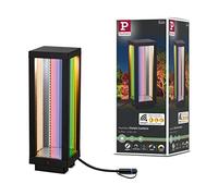 Paulmann 94753 Plug & Shine Objet lumineux LED Classic Lantern Smart Home Zigbee IP44 2W 90lm gradable 300 mm Anthracite aluminium/plastique RGBW