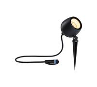 Paulmann 94768 Plug & Shine Projecteur de jardin LED Kikolo Smart Home Zigbee IP65 6,2W 400lm gradable 261mm Anthr. plast./Alu 2200-3000K Tunable Warm
