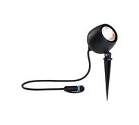 Paulmann Projecteur LED de jardin Kikolo Plug & Shine 7,2W 460lm IP65 3000K gradable Anthracite