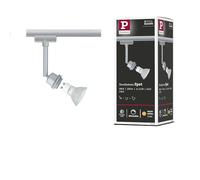 Paulmann Luminaire sur rail haute tension DecoSystems URail GZ10 3,5 W LED dimmable chrome mat