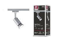 PLM 95329 - Spot sur rail URail pure I, GU10, max. 10 W, dimm, chrome