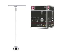 Luminaire sur rail haute tension Paulmann Capsule II URail LED intégrée 6 W LED chrome (mat), chrome