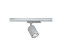 Paulmann 96561 Spot sur rail LED ProRail3 Kratos 50° 1000lm 9W 3000K 230V Argent système d'éclairage sur rail