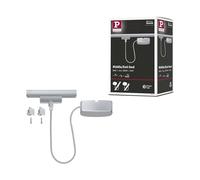 Paulmann 968.31 97283 Système Câble Connecteur d'alimentation 1 Paire Max. 300W Chrome Mate 12V Métal, Différents matériaux, 0 W, Argent, 1 pièce
