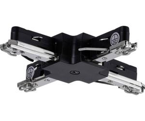 Paulmann 96908 Elément pour système déclairage sur rail haute tension Connecteur en X noir (mat)