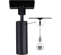 Paulmann Adaptateur de suspension URail 96914 – universel max. 50 W 230 V – noir mat