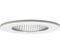 Paulmann 98432 Encastr. Meuble verre structuré, max. 20W, 12V, G4, 66mm Blanc/TôLED´Acier/verre