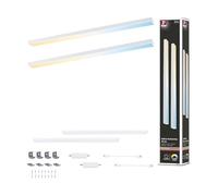 Paulmann 98615 LED sous-meubles Inline 2x4W 350x26 mm 2x350lm 24 V Blanc dépoli Tunable White