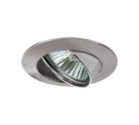 Collerette Ampoule halogène GU10 Paulmann 98878 N/A 50 W fer (brossé)