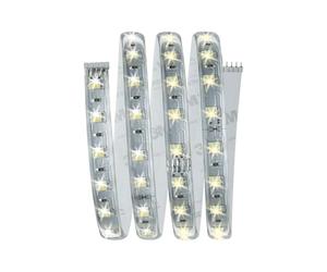 Paulmann 99972 éclairage de meubles LED Strips Clever Connect 1 m 12 V incl. 1x6,5 watts gradable éclairage de placard Transparent éclairage d'armoire plastique lampe de cuisine 2700-6500K
