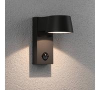 Paulmann Applique extérieure Capea 94453 LED 1x6W avec détecteur de mouvement IP44 Noir 3000K