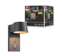 Paulmann Applique extérieure Capea 6W 580lm 2200-3000K détecteur de mouvement IP44 Alu anthracite