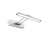 Paulmann 99894 Galeria LED luminaires pour tableau Beam Thirty 5W Nickel brossé/Chrome 230V Mét, Métal, 5 W, 29 x 19 x 4,6 cm