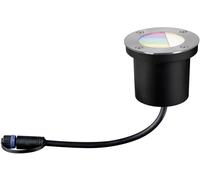 Paulmann Boden Einbauleuchte 94274 Système d'éclairage Plug&Shine ZigBee LED 3.6 W blanc chaud argent