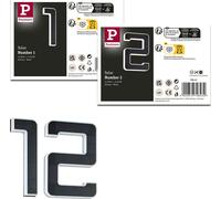 Paulmann Bundle Lampe solaire à LED pour numéro de maison numéro 12