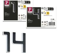 Paulmann Bundle Lampe solaire à LED pour numéro de maison numéro 14