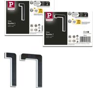 Paulmann Bundle Lampe solaire à LED pour numéro de maison numéro 17