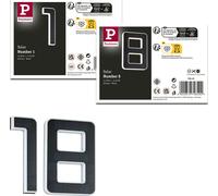 Paulmann Bundle Lampe solaire à LED pour numéro de maison numéro 18
