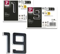 Paulmann Bundle Lampe solaire à LED pour numéro de maison numéro 19