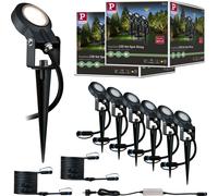 Paulmann Bundle Plug & Shine LED Projecteur de jardin Sting