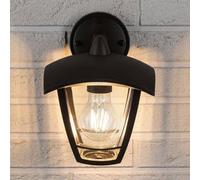 Paulmann Classic Curved Applique DExtérieur, Bas anthracite, transparent