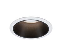 Paulmann Cole Coin spot encastré 1x6.5 W blanc-noir 93401