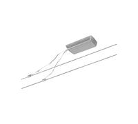 Paulmann CorDuo 94428 Kit de câble de base DC extensible 60 W Chromé mat Câble métallique en plastique sans ampoule
