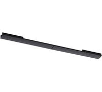Paulmann Cover Connector-Inlay 95554 Elément pour système déclairage sur rail haute tension Rail de recouvrement noir, transparent