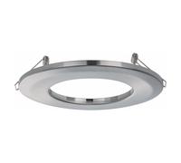 Paulmann 92498 Adaptateur pour diamètre encastrés de 75-120mm sur 67-70mm, Fer brossé