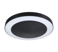 Plafonnier LED Smart Home Zigbee 3.0 Circula Détecteur crépusculaire favorable aux insectes IP44 rond 320mm Tunable Warm 14W 880lm 230V Anthracite Matière plastique Anthracite G