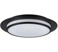 Paulmann Egron plafonnier 1x16 W noir PL96785